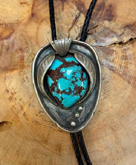 Vintage turquoise bolo